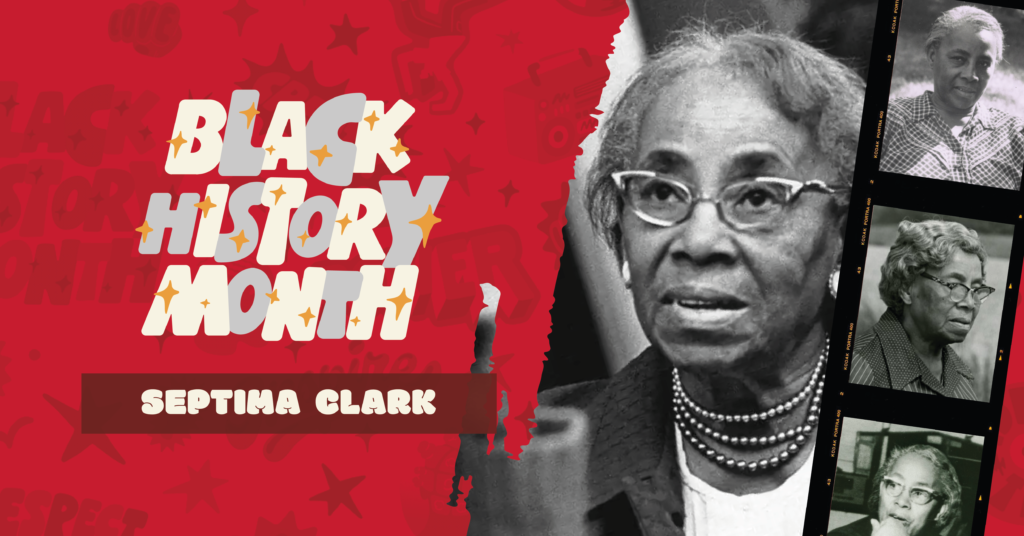 Black History Month - Septima Clark